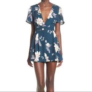 NWT! Deep V Romper
